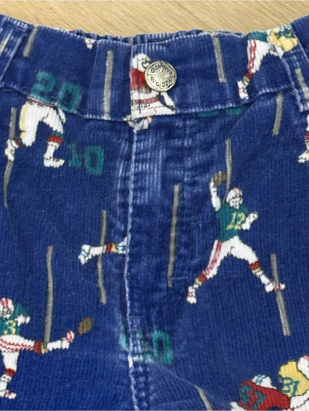 OshKosh B'gosh Vintage 1990’s Navy Football Corduroy Joggers
